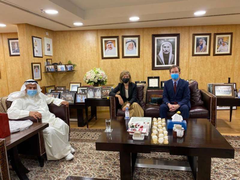 Faisal Al-Mutawa, Chairman and CEO of AAW, Receives the Ambassador of France in Kuwait to Enhance Business Cooperation