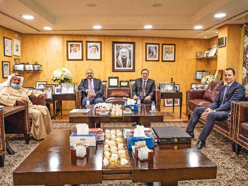 Ali Abdulwahab Al-Mutawa Commercial Company with Safwan Trading & Contracting Co., Donate Medical Equipment and Corona