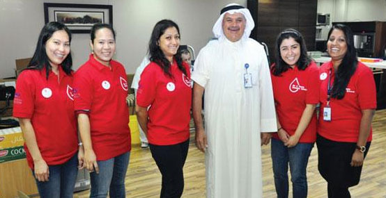 Ali Abdulwahab Al-Mutawa Company organizes its first blood donation campaign by Faisal Al-Mutawa’s initiative.