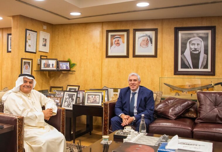 شركة علي عبدالوهاب المطوع التجارية تستقبل السفير اللبناني الجديد لدى الكويت